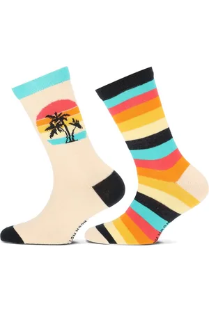 Yellow Moon Kindersokken - Palmbeach - 2-pack - 23/26