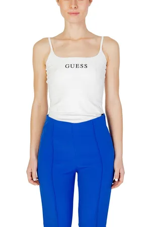 Guess Katoenen Tanktop Met Vierkante Hals