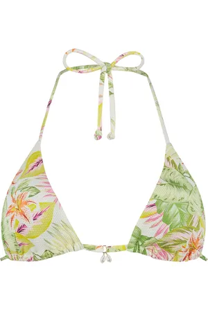 Hunkemöller Dames Badmode Triangel bikinitop Tropics - - maat S