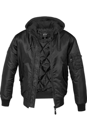 Brandit Mannen - Heren - Dikke kwaliteit - Menswear - Modern - Casual - Oldschool - Hooded - MA1 - Bomber Jacket - Classic Bomberjack