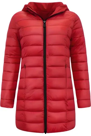 Matogla Puffer Jacket Dames Lang Gewatteerd - Slim Fit