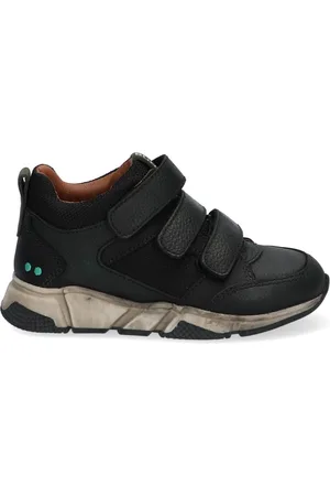 Bunnies JR 221841-568 Jongens Hoge Sneakers - - Leer - Klittenband