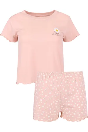 Produkt Damespyjama met Korte Mouwen en Madeliefjes, Katoen / L