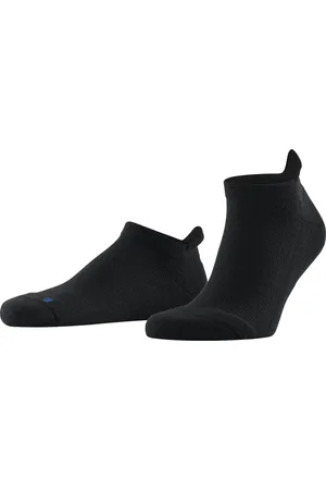 Falke Cool Kick anatomische pluche zool functioneel garen sokken Unisex zwart
