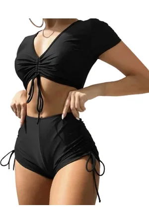 Merkloos Bologna Beach Zomerkleding Dames - 2delig - Topje en Short - Shirt en Broekje - Korte Broek - Strandkleding - - Top - Dameskleding voor in de zomer