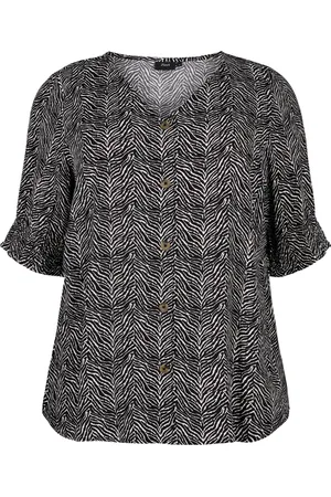 Zizzi VBELLA, 1/2, BLOUSE Dames Blouse - Black