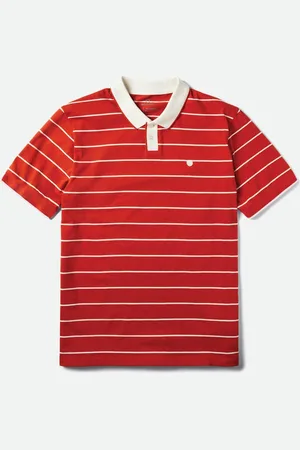 Brixton PROPER S/S POLO KNIT Heren T-shirt