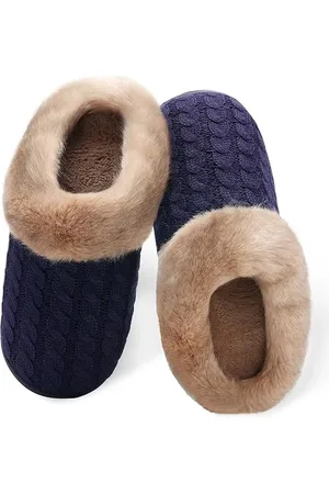 Merkloos Warm winter slippers -Dunlop women