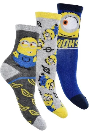 Minions Sokken - 3 paar - maat 23-26