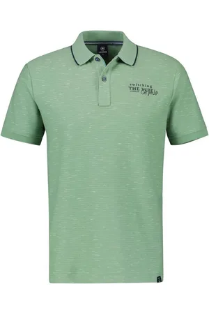 Lerros Poloshirt Polo Met Korte Mouwen 2433203 612 Mannen