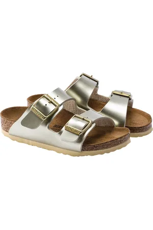 Birkenstock Arizona Electric Metallic Slippers Junior