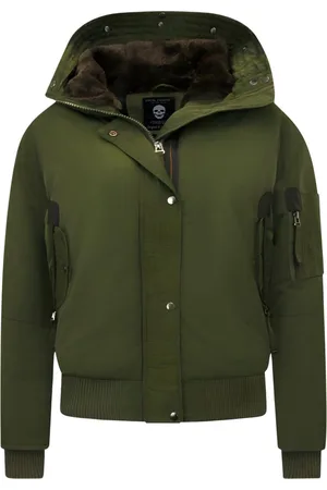 Gentile Bellini Dames Jassen Winter - Gewatteerde Jassen - 8815 - Groene Jas Dames