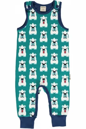 Maxomorra Playsuit ARCTIC BEAR 74/80