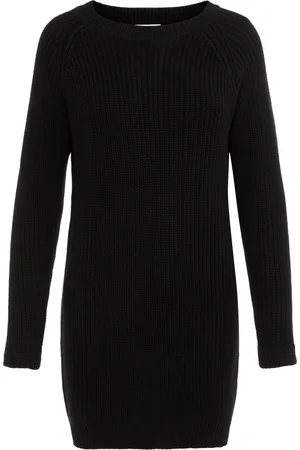 Noisy May NMSIESTA L/S O-NECK KNIT DRESS NOOS Dames Jurk