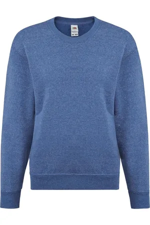 Fruit Of The Loom Childrens Unisex Set In Sleeve Sweatshirt