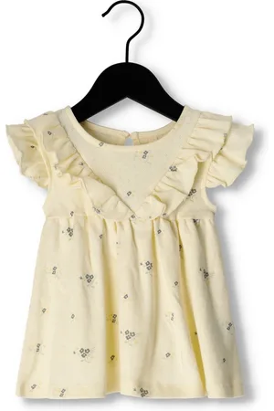 Quincy Mae Sleeveless Ruffle V Dress Jurken Unisex - Kleedje - Rok - Jurk -