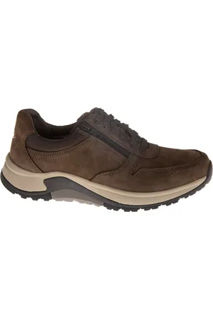 Gabor 8000.14.18 Nubuck Mesh.Mocca-veterschoenen-rollingsoft MT10