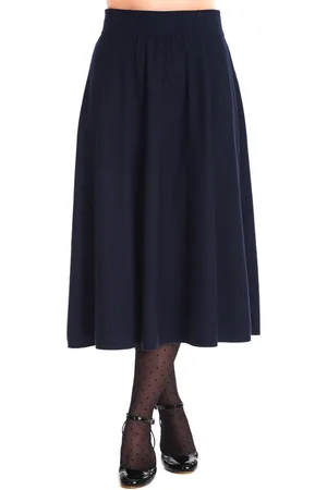 Banned Retro Knit Dream Lange rok - XL