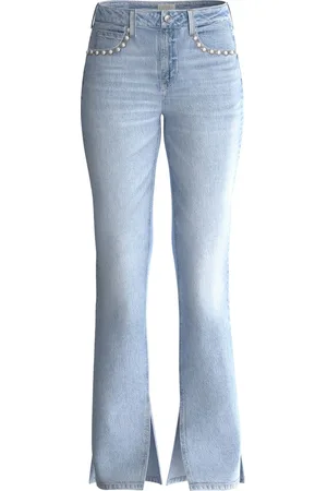 Guess Paulette Flare Split Dames Jeans - Radiant Blauw - W28
