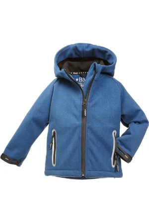 BMS Softknit Kapuzenjacke Kids Royalblue-104