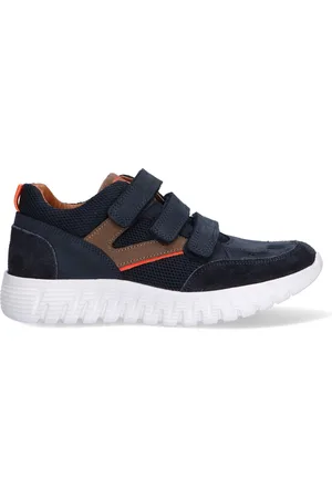 Braqeez 422931-129 Jongens Lage Sneakers - - Nubuck - Klittenband