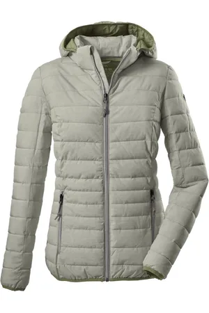 Killtec GIGA by dames jas - tussenjas dames - padded - 34313 - Uyaka - stripe - maat 36