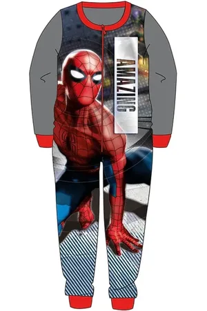 SPIDERMAN Spiderman onesie - ritssluiting - onesies huispak - maat 98/104