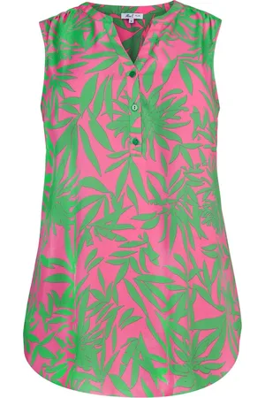 Miss Etam Dames Blouse LARA mouwloos - Plus