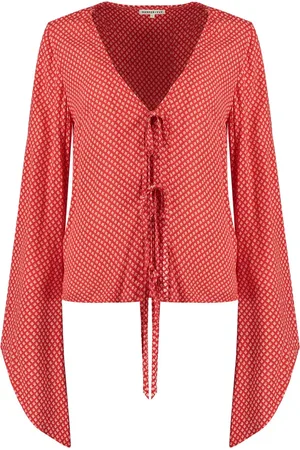 Harper & Yve Blouse Sarah Ls Ss22p614 Red 300 Dames