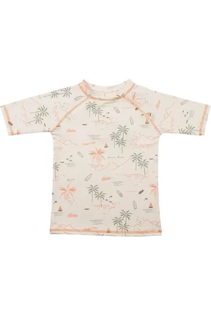 Ducksday UV-werend Zwemshirt korte mouw voor kinderen - unisex - - 146/152