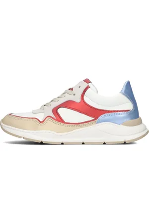 Hip H6355 Lage sneakers - Leren Sneaker - Meisjes -