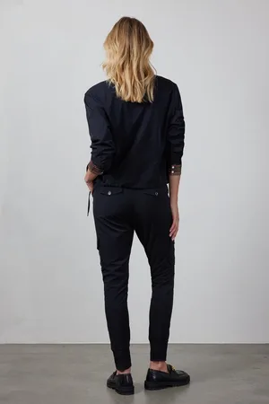 DIDI Dames Travel pants Dash in black maat 46
