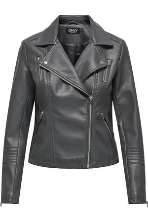 ONLY ONLGEMMA FAUX LEATHER BIKER OTW NOOS - Dames - Gewatteerde jassen