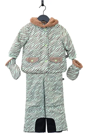 Ducksday – Winterjas voor kleuter – Winterbroek – Set van jas + broek – munt –