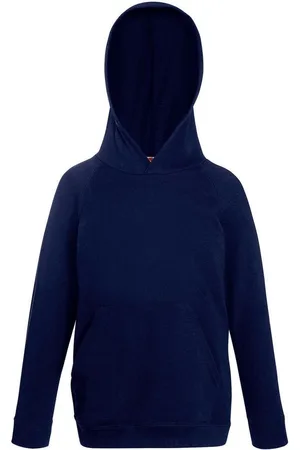Fruit Of The Loom Kinderen Unisex Lichtgewicht Sweatshirt Met Capuchon / Hoodie