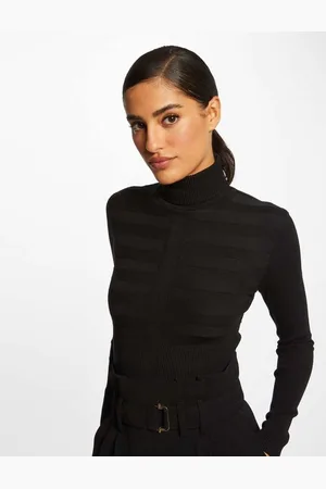 Morgan Long-sleeved jumper turtleneck wine 132-Mentos Black