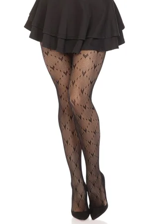 Leg Avenue Love Struck Heart Net panty