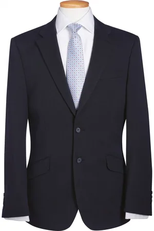 Brook Taverner Jas Heren 44 EU (34 UK) Lange mouw 64% Polyester, 34% Viscose, 2% Elasthan