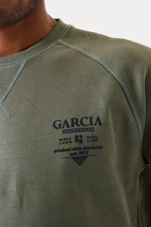 Garcia Heren Sweater Groen