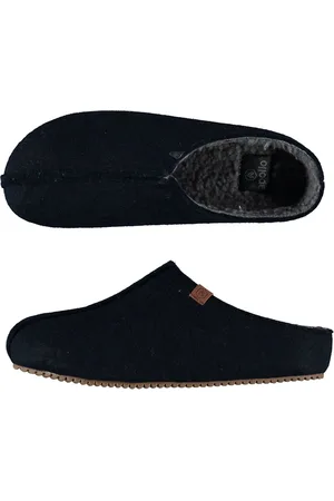 Apollo Instappers slippers/pantoffels - - heren - maat 43-44 - polyester - rubber zool - sloffen - vaderdag