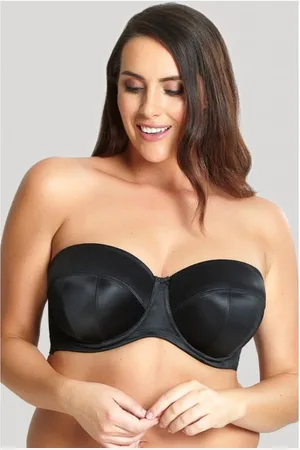 Panache SCULPTRESSE DANA STRAPLESS BANDEAU BH GROTE CUPMATEN UK: GG90/ EU: J90