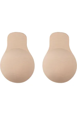 Bye Bra Stoffen Pull-Up Beha, Zelfklevende Pull-Up Beha, Plakbeha, Herbruikbare Zelfklevende nippel cover, , XL