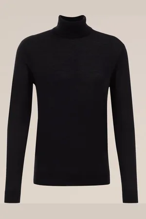 WE Fashion Heren coltrui van merinowol