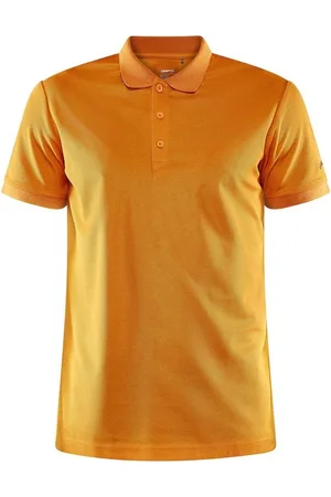 Craft Polo Unify, heren, oranje maat M