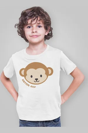 B and C Kinder T-Shirt Anton Aap, maat 7-8 jaar
