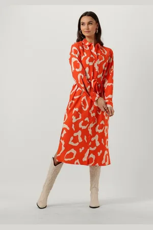 Object Object Jacira Tilda L/s Shirt Dress Jurken Dames - Rok - Jurk -