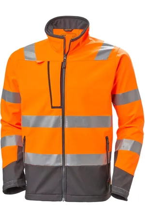 Helly Hansen ALNA 2.0 SOFTSHELL JACKET CL3, orange/black L, Workwear