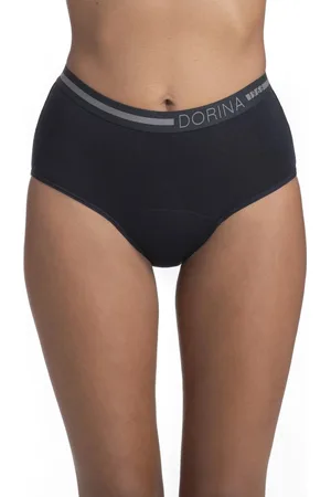 Dorina 2-pack Menstruatie Midi Slip - Menstruatieondergoed - Incontinentie ondergoed - XXXL