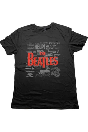 Beatles The - Titles & Logos Heren T-shirt - 2XL