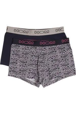 Hom Heren - 2-pack Liberty Trunk Boxershorts - Blauw - S